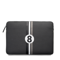 Pochette ordinateur 15 pouces grise noire blanche originale