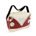 Sac bandoulière VW T1 Bus format paysage - rouge