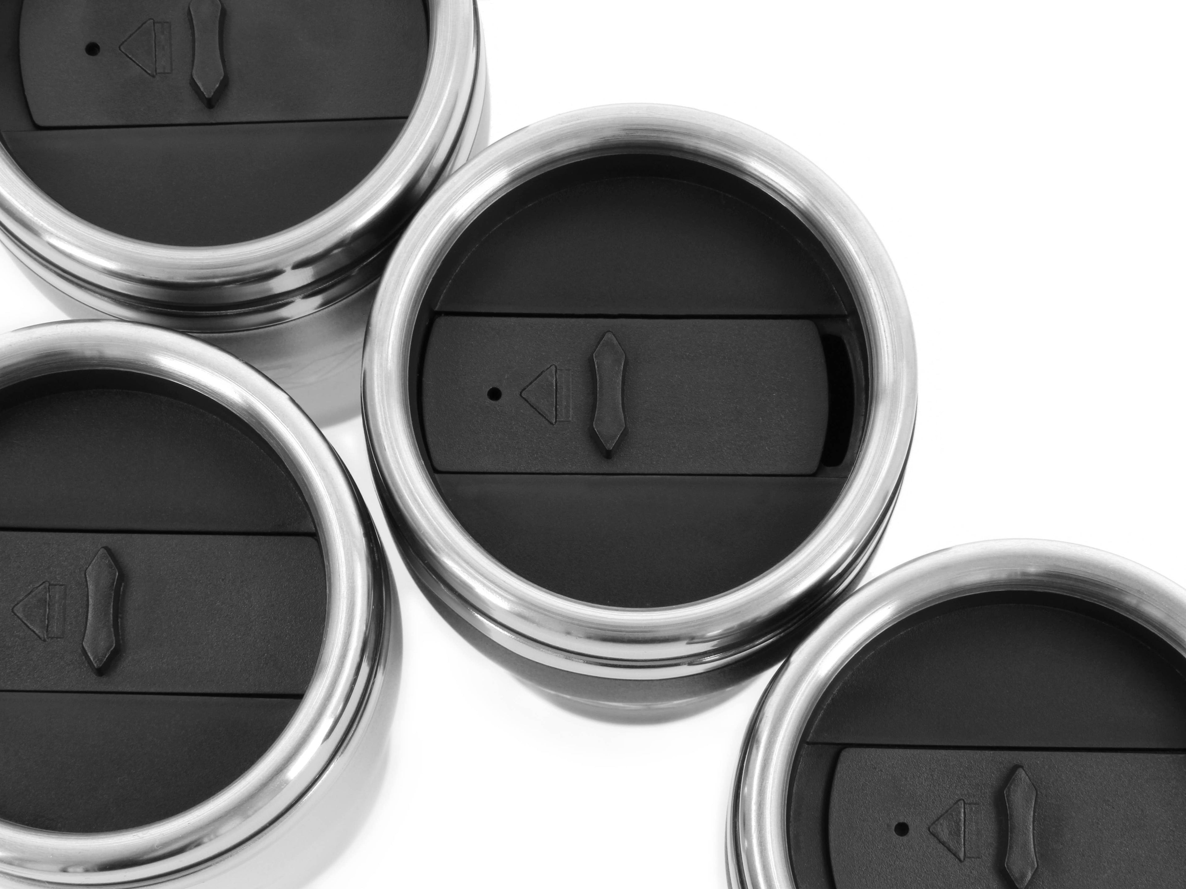 Gobelet isotherme en inox VW GTI 450 ml - noir