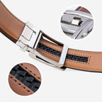 Ceinture AUTOMATIQUE cuir de vachette homme-Largeur 35mm-CT081 Ceintures homme Glove Story 