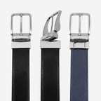 Ceinture REVERSIBLE cuir de vachette homme-Largeur 35mm-CT082 Ceintures homme Glove Story 