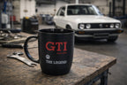 VW GTI Tasse à café 370 ml - NOIR ***ÉDITION SPÉCIALE 50e ANNIVERSAIRE***
