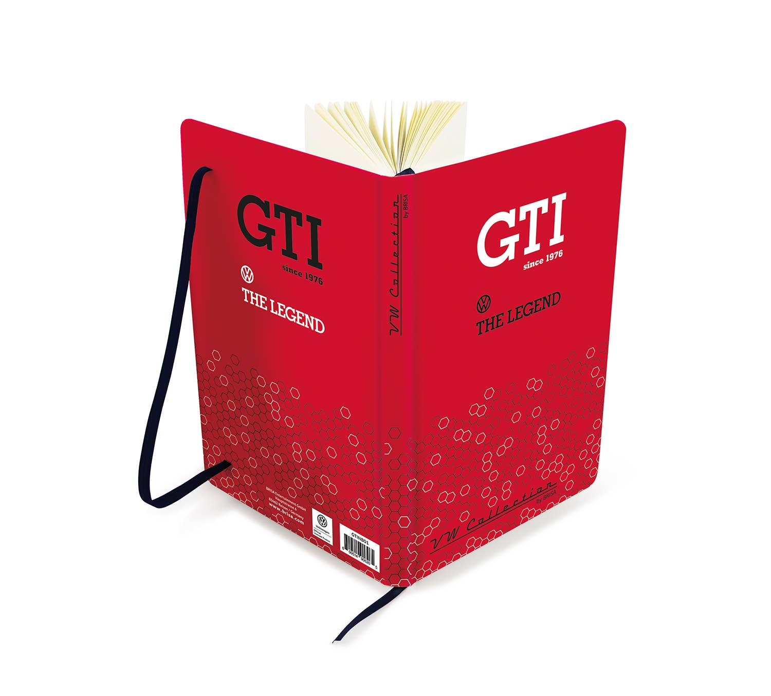 Carnet de notes en papier VW GTI, format A5, ligné - The Legend/RD