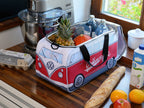 Glacière légère de voyage en forme de VW T1 Bus (25 l) – RD/WH