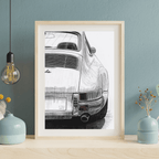 Porsche 911 modèle G — Tirage d'art A4 – Poster premium mat