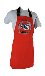 Tablier unisexe rouge VW T1 Bus pour cuisine, barbecue & même bricolage