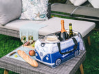 Sac isotherme de voyage léger VW T1 Bus (25 l) – bleu/blanc