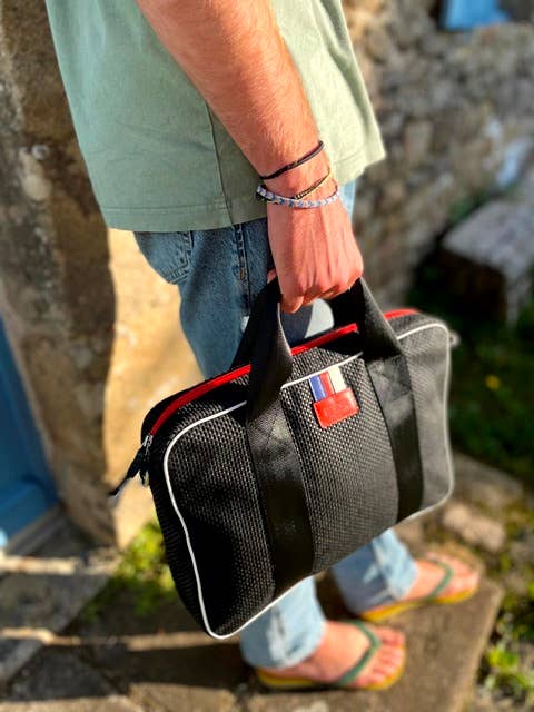 Sac ordinateur 13 pouces noir Jo écoresponsable