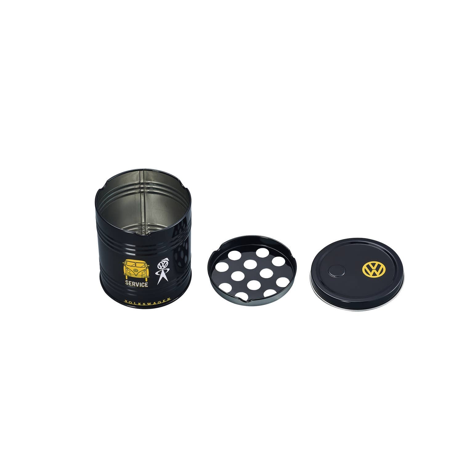 Cendrier portable bidon oil Volkswagen – Métal