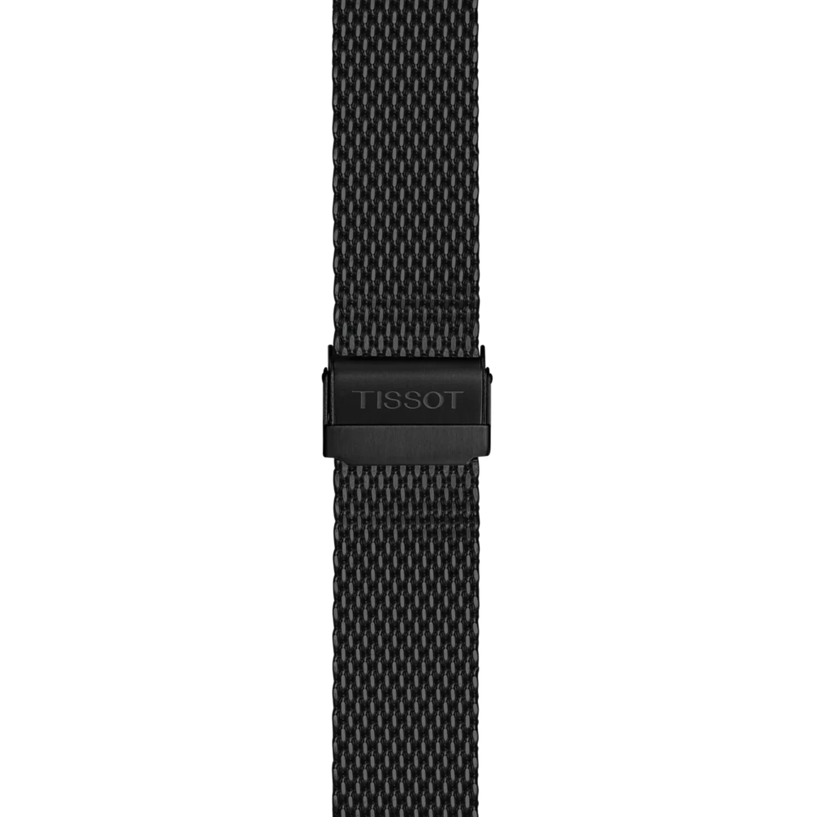Montre Tissot PR100 Chronograph Bracelet en Maille Milanaise Acier Noir 101.417.33.051.00