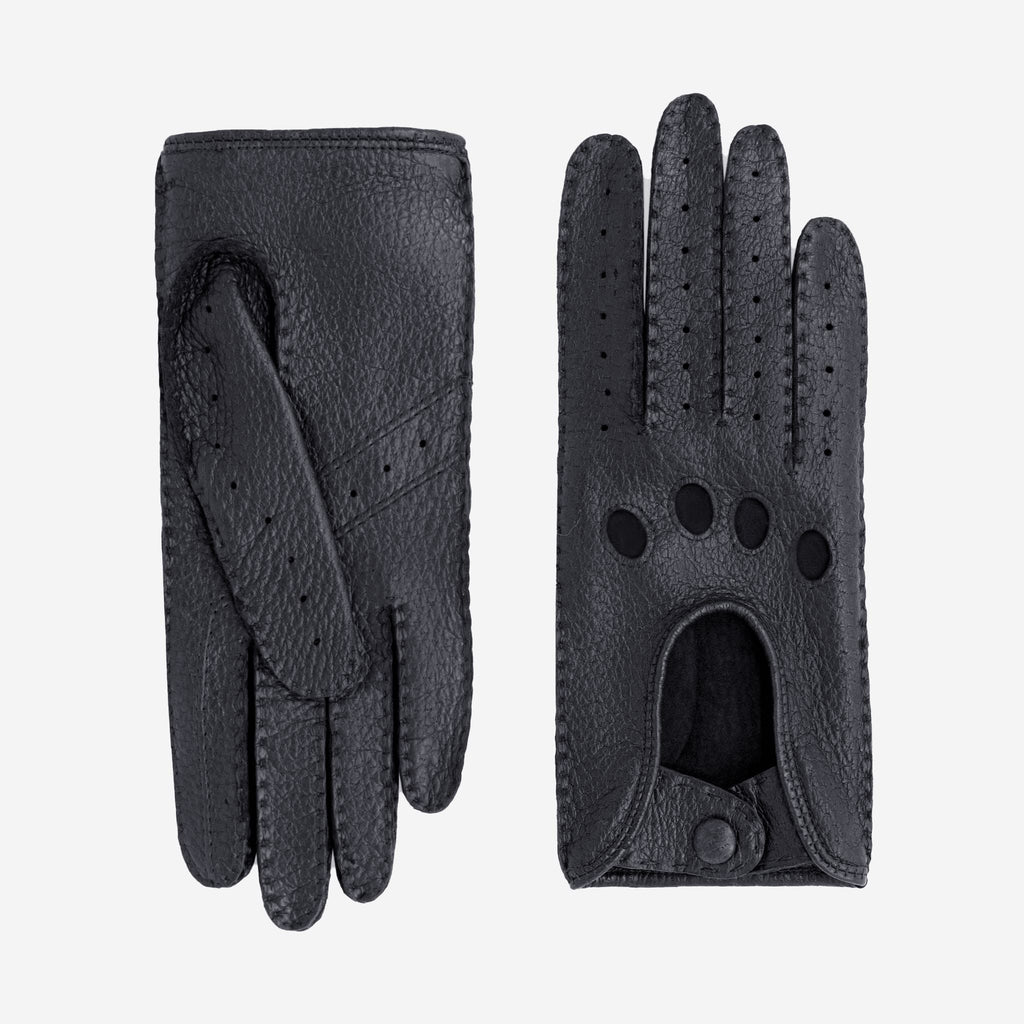 Gants conduite Femme Pecari-non double-21584NF Gants de conduite femme Glove Story Noir 6.5 