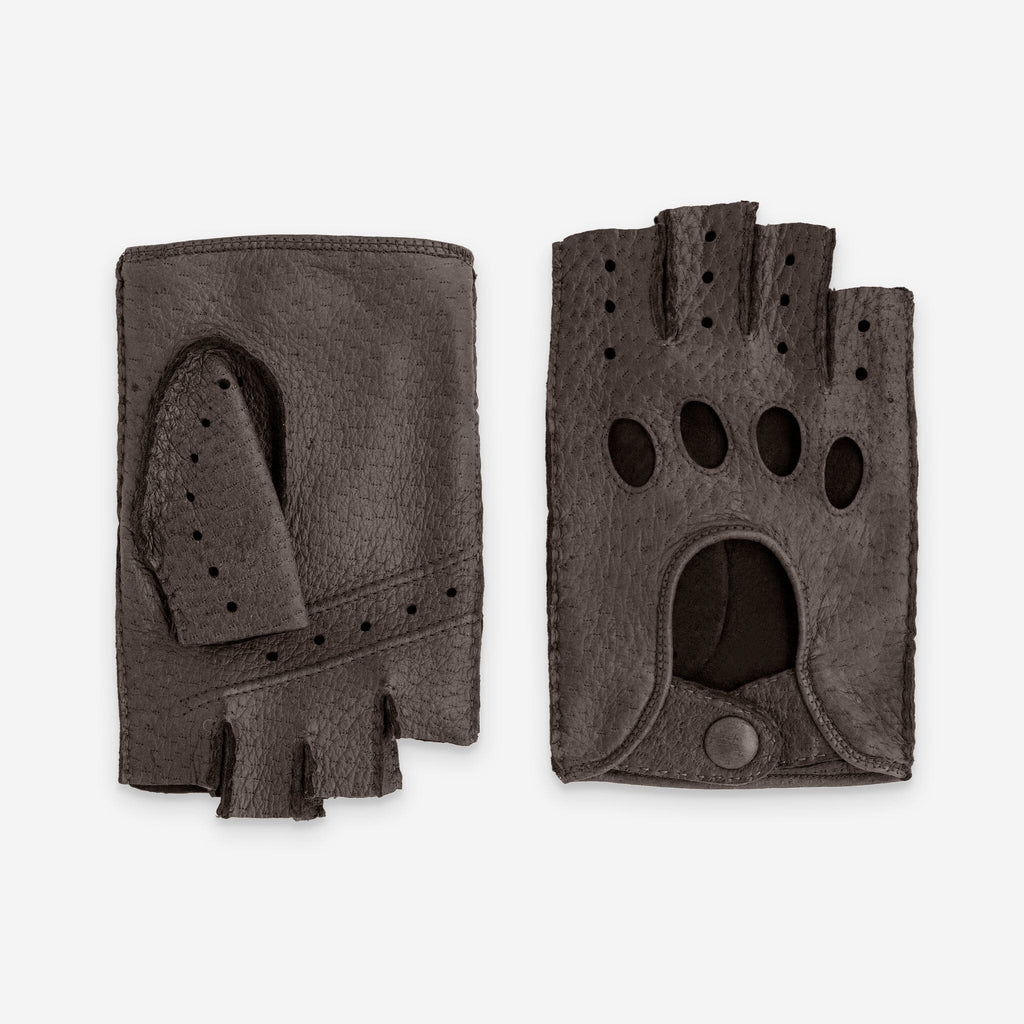 Gants conduite, mitaines Homme Pecari-non double-22125NF Gants de conduite homme Glove Story Brun 7.5 