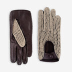 Gants de conduite cuir agneau-non doublé-21539NF Gants de conduite femme Glove Story Tan 6.5 