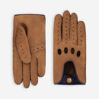 Gants de conduite cuir cerf-non doublé-22115NF Gant Glove Story Cork/Deep Blue 8 
