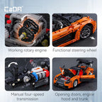 CaDA Master 1:8 Mazda RX-7 C61502W