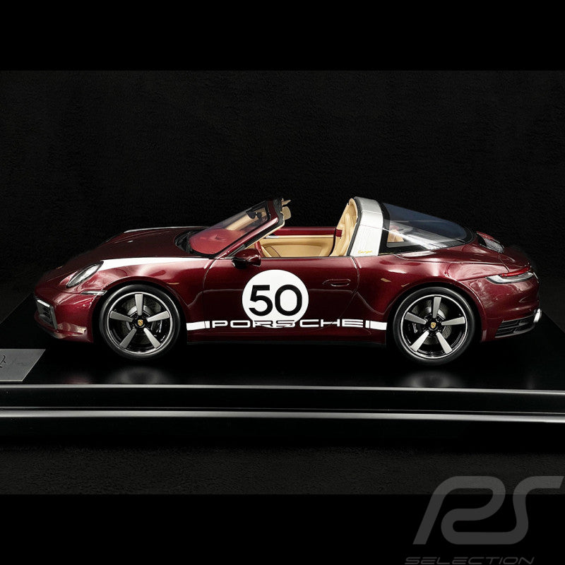 Miniature 1/18ème Porsche 911 Targa 50ème