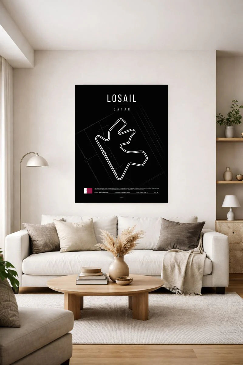 Nürburgring Poster – Mythical German Circuit | Minimalist Racing Print A2