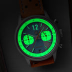 Race Master Chronographe GLF Orange Bleu
