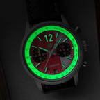 Race Master Chronographe GLF Noir Rouge