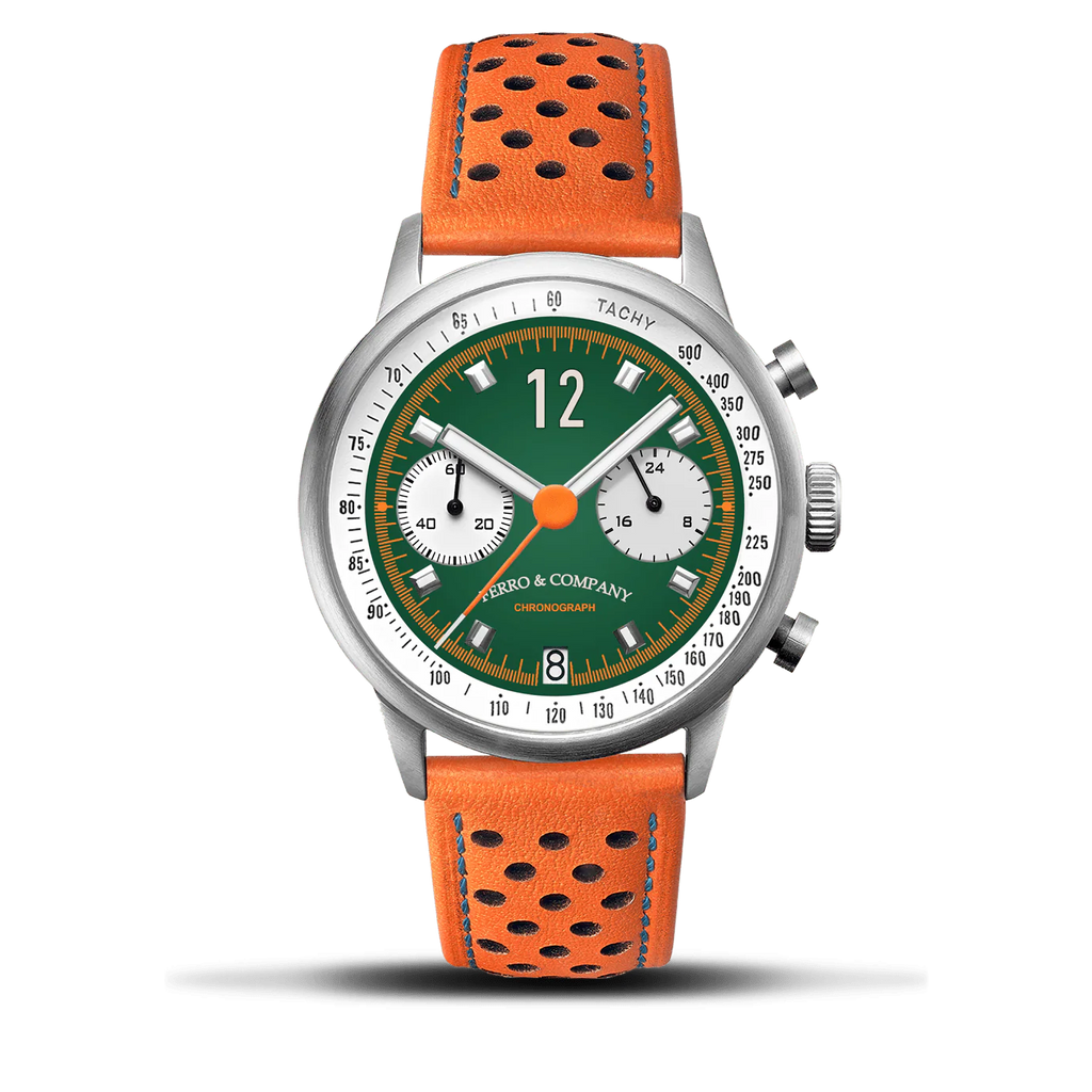 Race Master Chronographe GLF Orange Vert