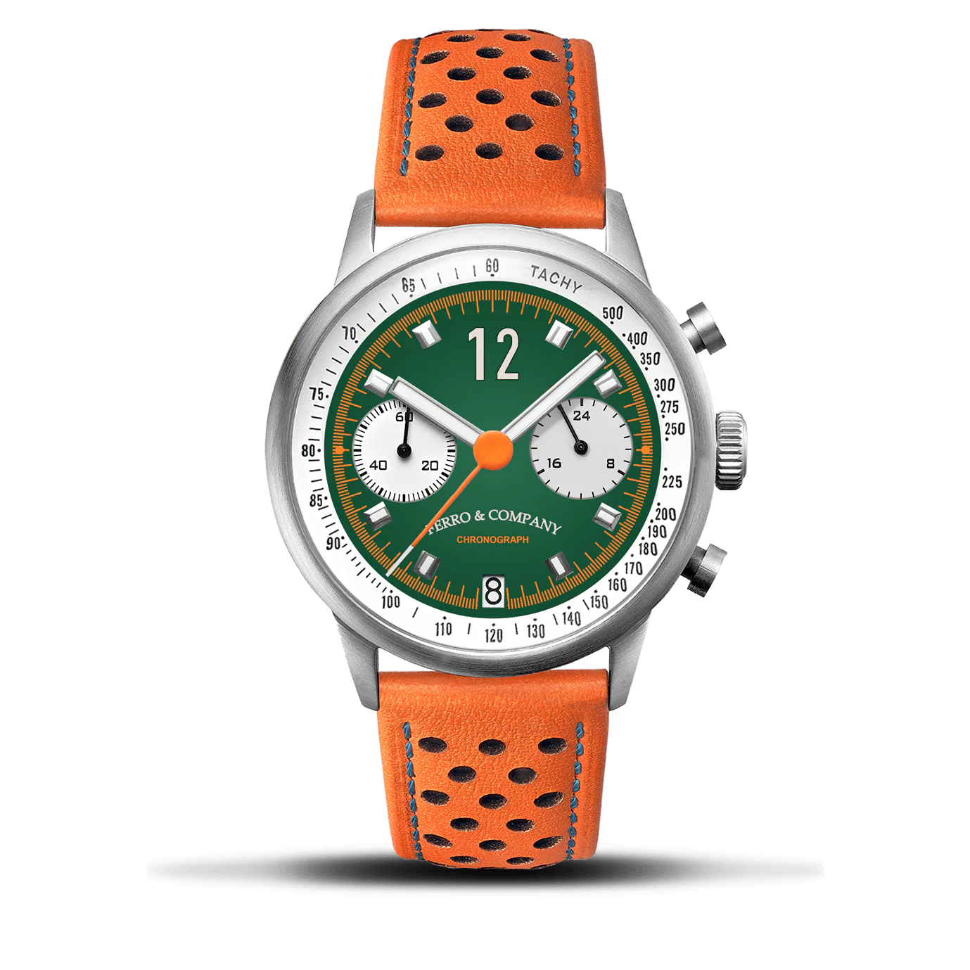 Race Master Chronographe GLF Orange Vert