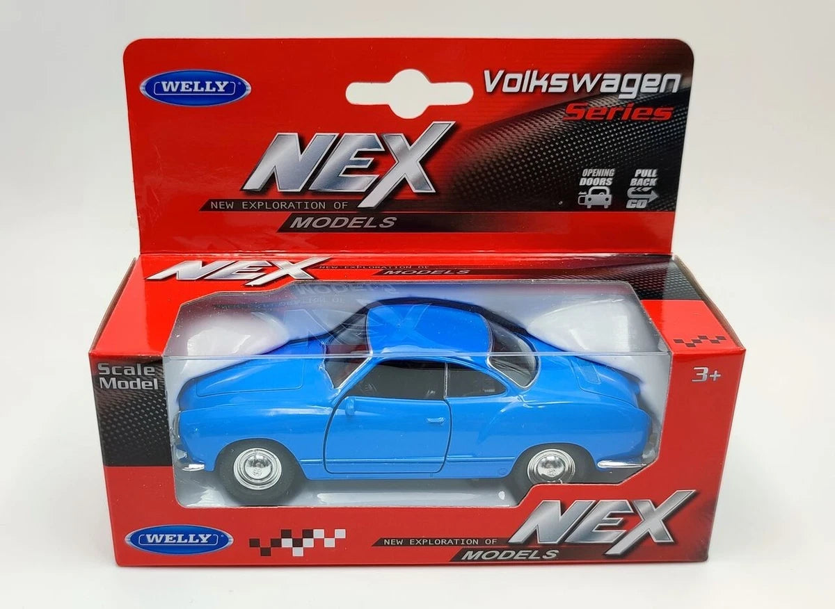 1/43rd Scale Welly Volkswagen Karmann Ghia Miniature