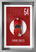 Ferrari 250 GTO Poster Frame
