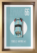 Cadre Affiche Ford GT40